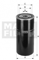 Mann Hydrauliekfilter WD724/6
