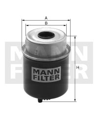 Mann Brandstoffilter WK8122