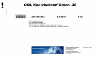 Privat Label Koelvloeistof -30 Groen can 5 liter